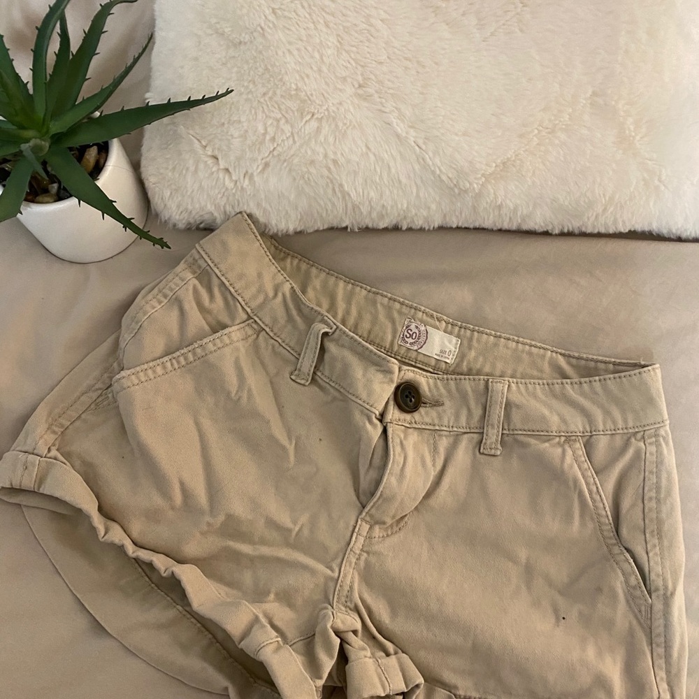 Khaki shorts